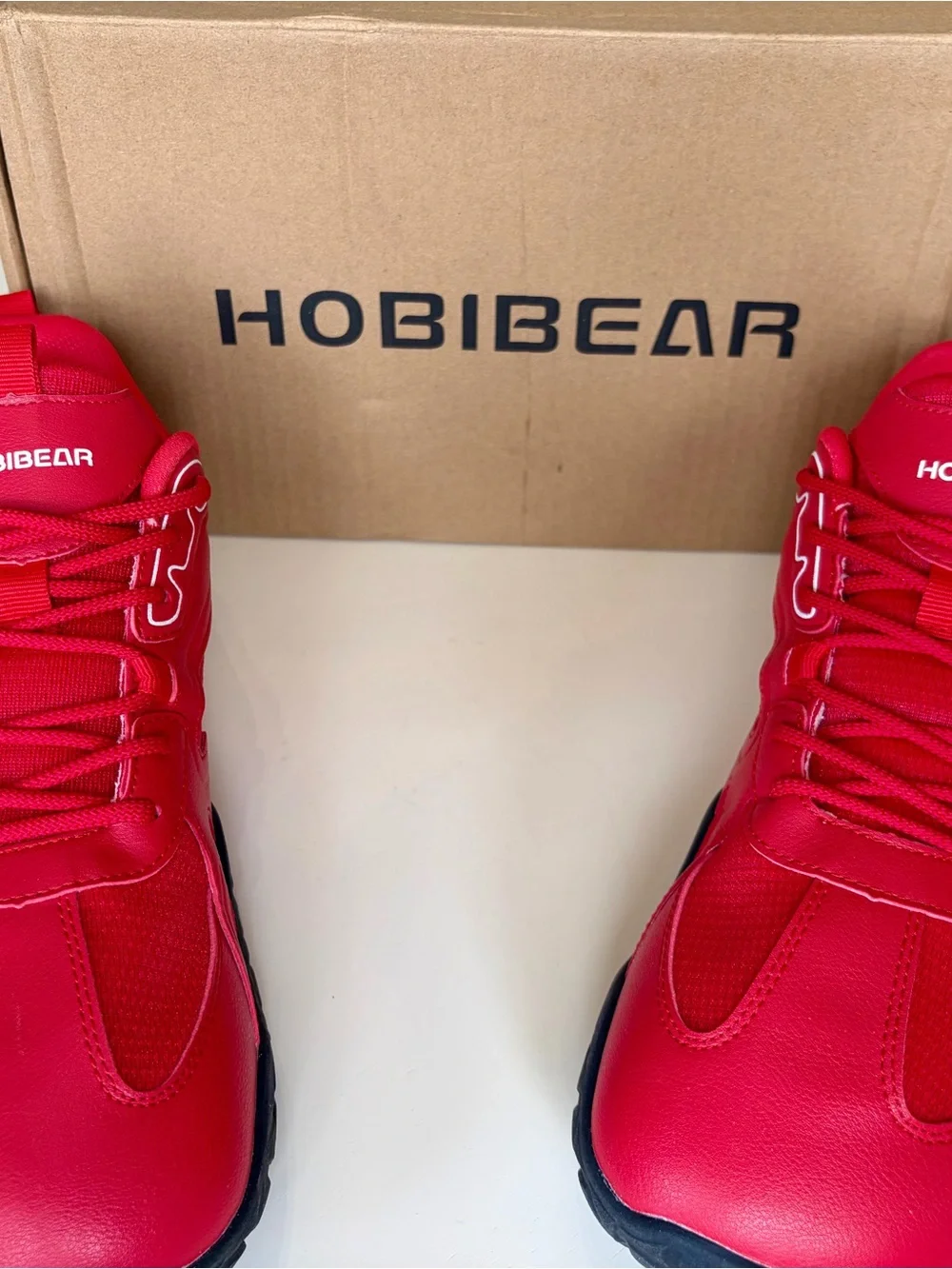Hobibear Men's Athletic Shoes - Red